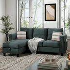 Futzca Convertible Sectional Sofa Couch, L Shaped Couch Sofa